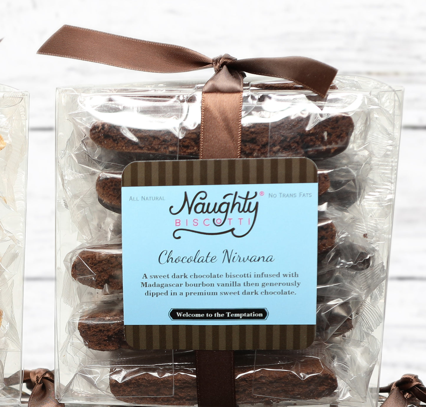 Chocolate Nirvana Biscotti Two dozen Gift Box