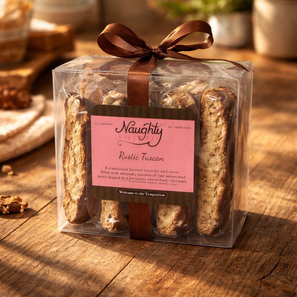 Rustic Tuscan Biscotti   Two dozen Gift Box