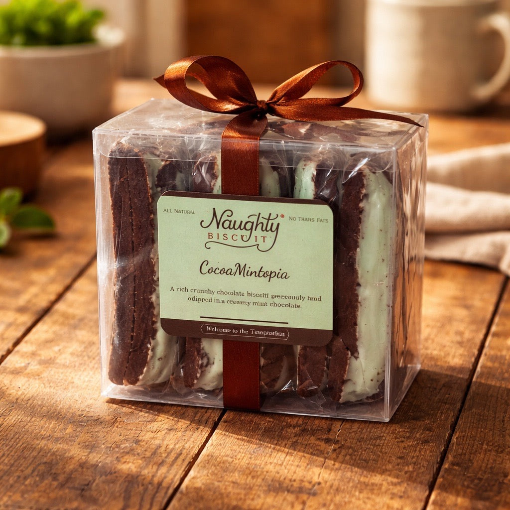 CocoaMintopia Biscotti Two dozen Gift Box